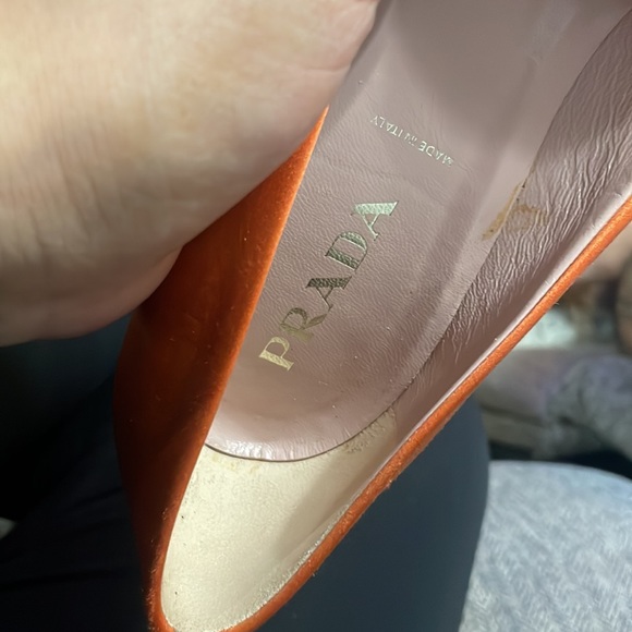 Silk PRADA HEELS - Picture 4 of 13